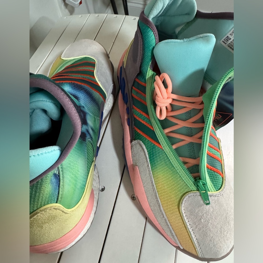 Adidas x Pharrell Williams 0 to 60 Basketball - Multi-Color (FV7333) - Talla 11 - Picture 9 of 10